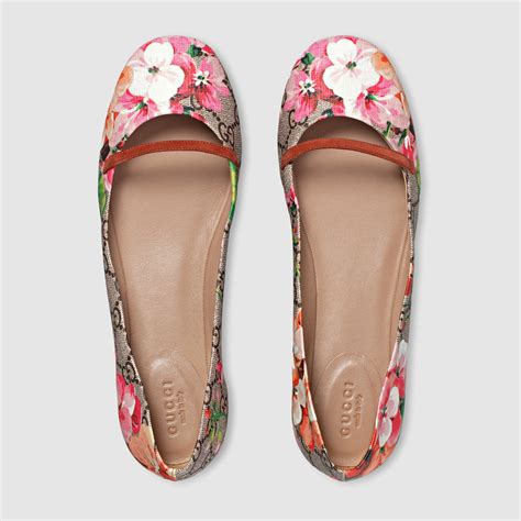 gucci blooms ballet flats|gucci mary jane flats.